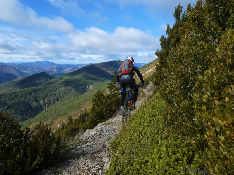 VTT Sous le Duffre à VTT (N°7) · Valdoule