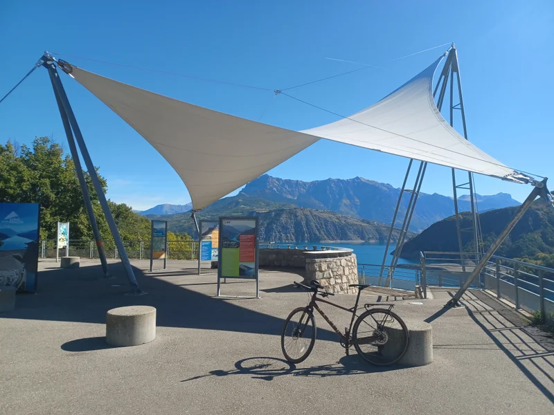 Vélo de route Boucle de Vière (Gravel VTT FFC n°46) · Rousset-Serre-Ponçon