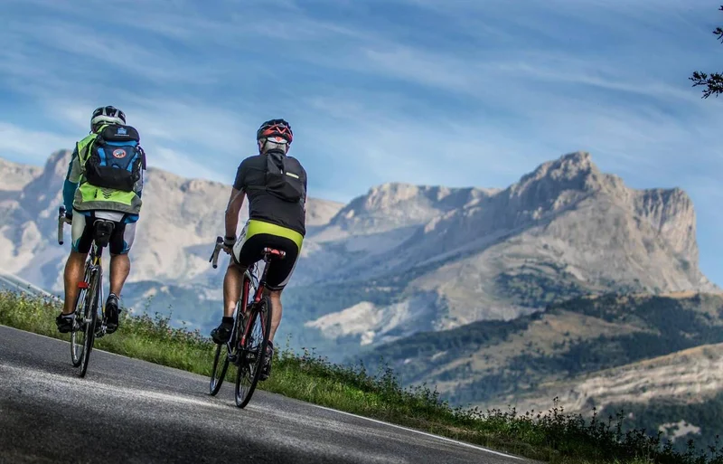 Vélo de route Montée du Col d'Espréaux · Vitrolles