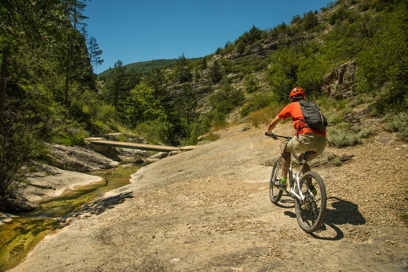 Vélo de route Chemins du Soleil [de Barcillonnette à Sisteron] · Barcillonnette