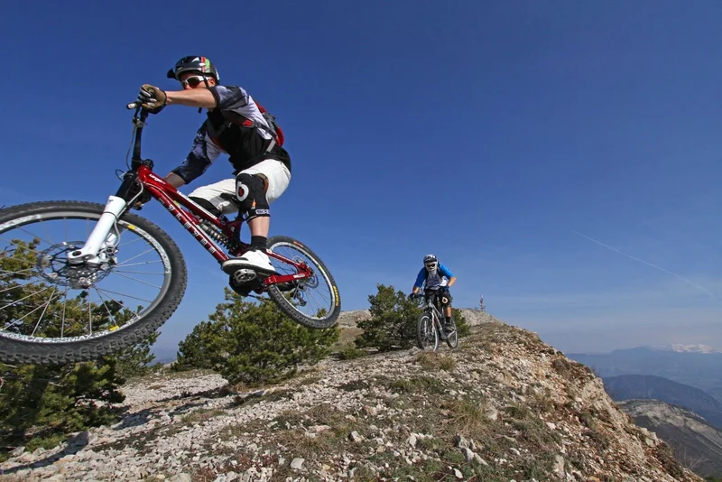 VTT Le Rocher de Beaumont à VTT (N°8) · Trescléoux