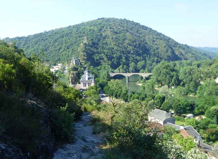 Randonnée L'Ambialade sentier du patrimoine · Ambialet