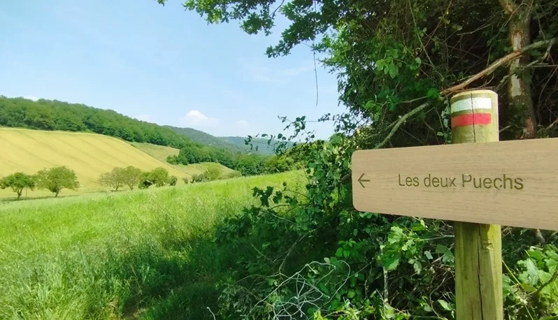 Randonnée Sentier des deux puechs · Ambialet