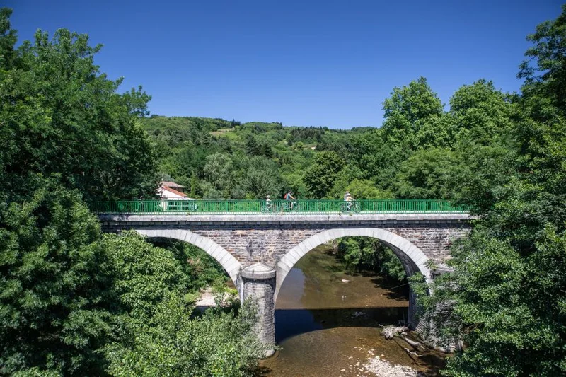 Vélo de route Voie verte Passa Païs · Hautpoul