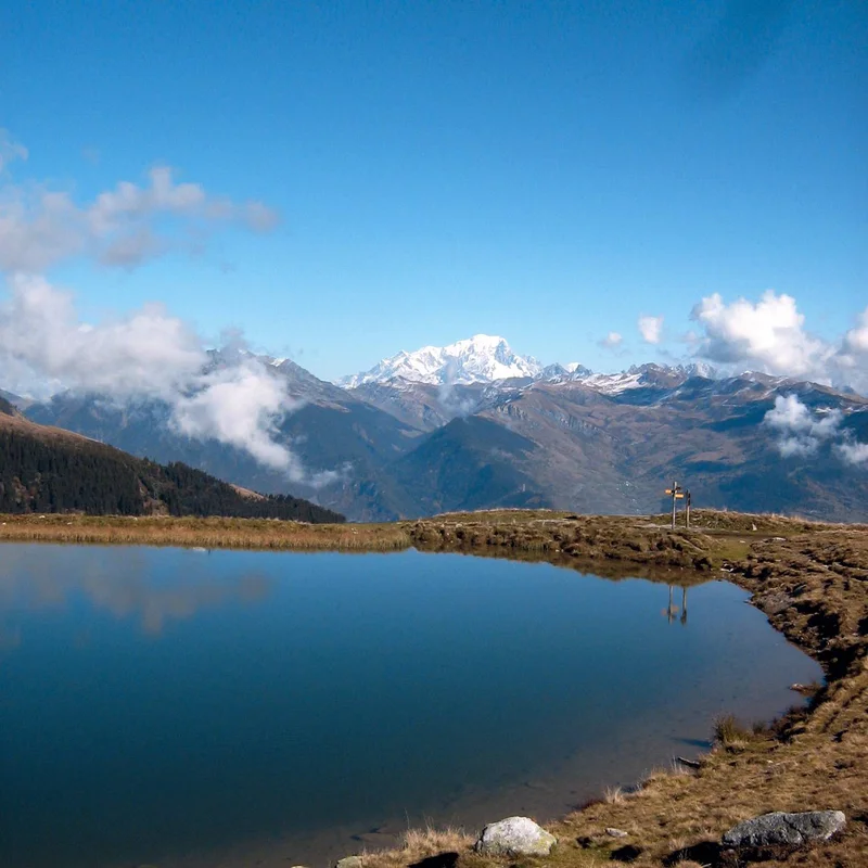 Randonnée Le lac du Branlay et le lac de l’Arpettaz en boucle par les Lièches · La Léchère