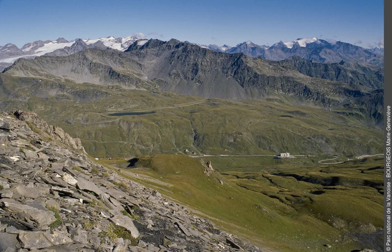 Randonnée Grand Tour de Tarentaise (GTT3) : traversée du Col du Petit Saint-Bernard à Val d'Isère · Séez