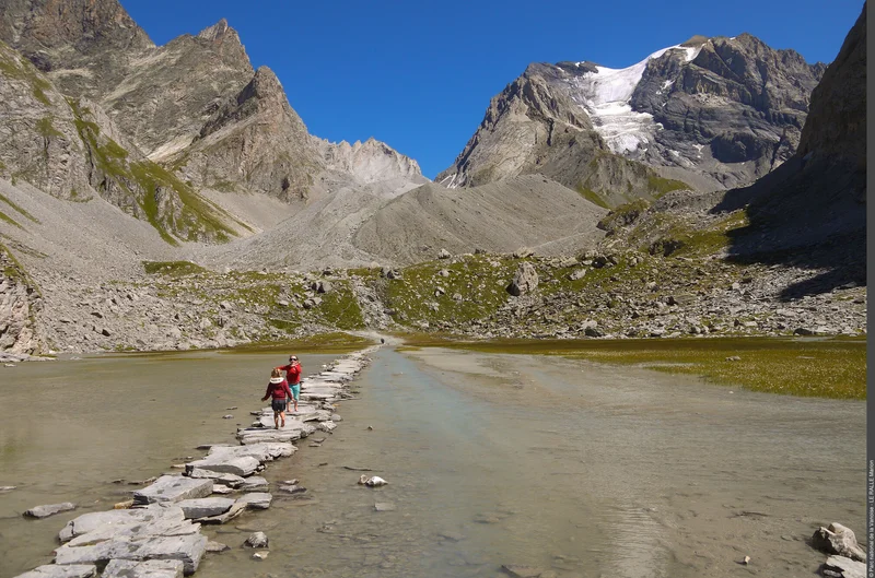 Randonnée Tour de la Grande Casse : 5 ou 6 jours d'itinérance autour du plus haut sommet de Savoie ! · Champagny-le-haut