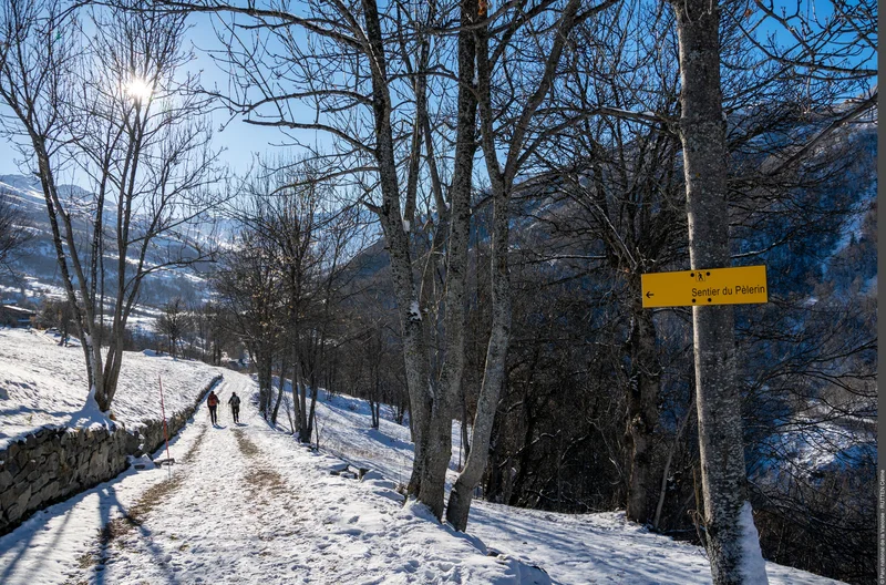 Randonnée Sentier du pèlerin : à la découverte du patrimoine religieux montagnard · Saint-Martin-de-Belleville