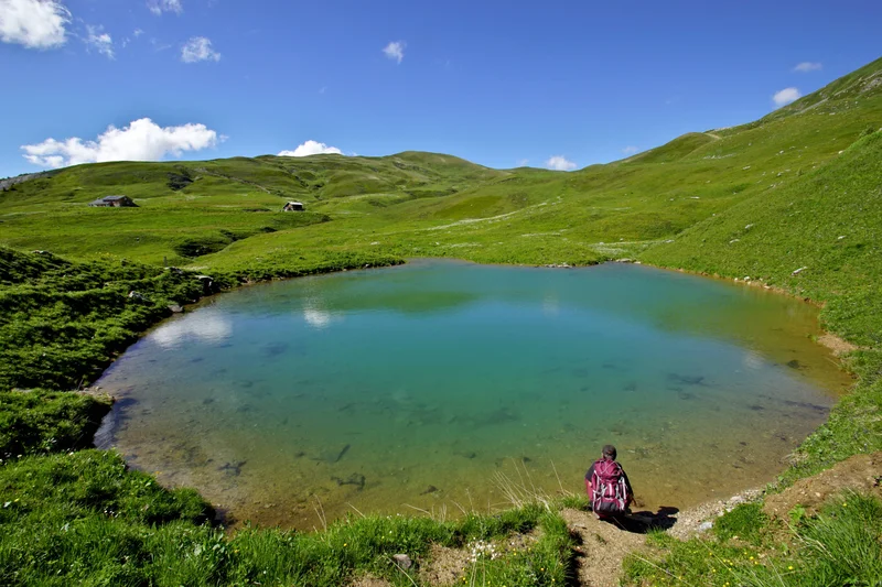 Randonnée La Motte de Beurre · La Léchère