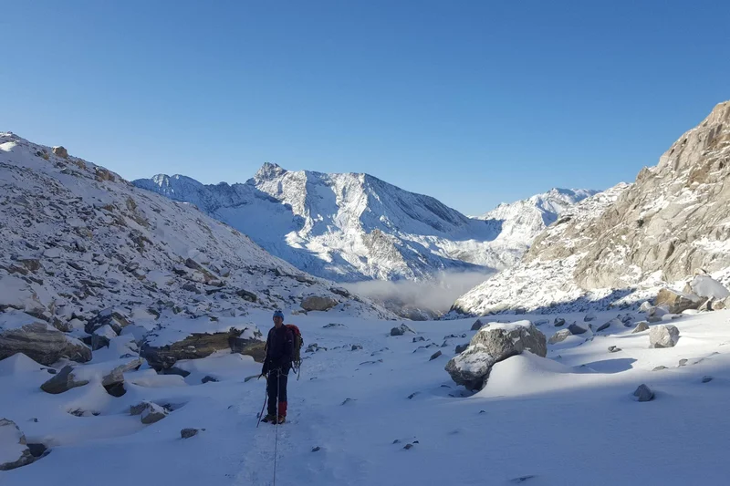 Randonnée Trek Nature Grand Paradis Vanoise - parcours glaciaire étape B · Val-d'Isère