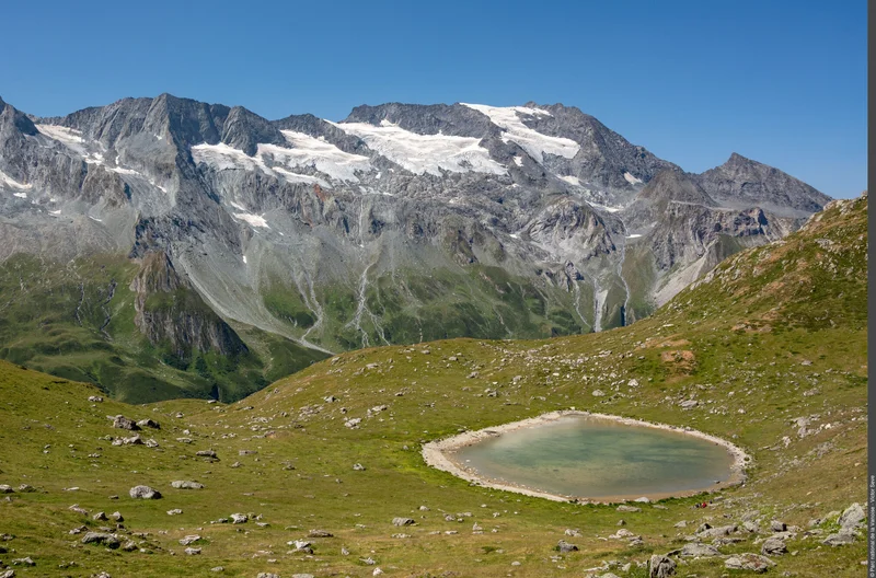 Randonnée Du refuge de la Glière au refuge du Col du Palet · Champagny-en-Vanoise