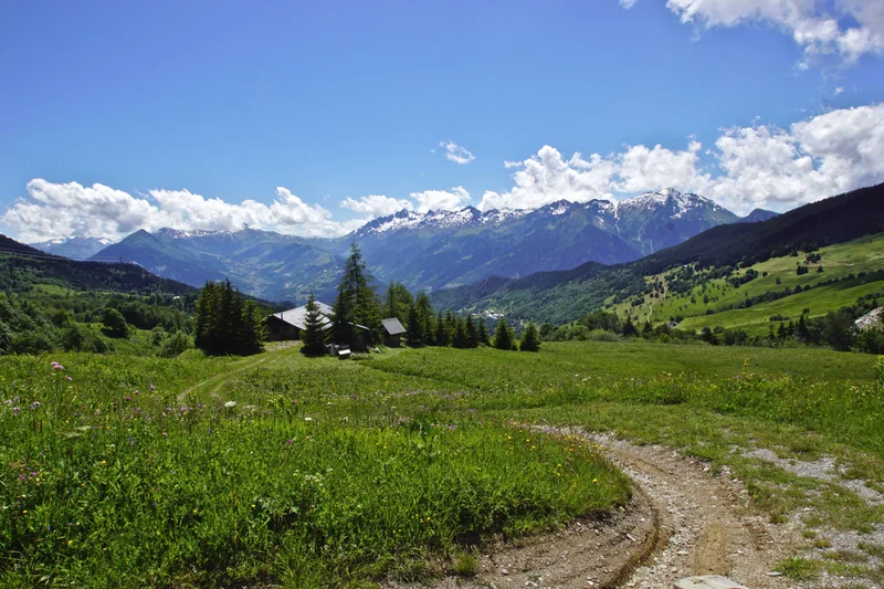 Trail Trail du Cirque de Nâves (2 noir) · La Léchère
