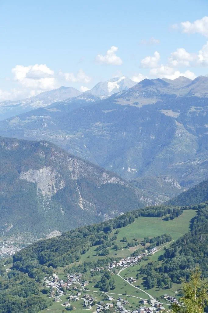 Trail Trail du Centre de la Savoie (3 bleu) · La Léchère