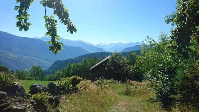 Trail Trail de Bonneval-Tarentaise (1 noir) · La Léchère