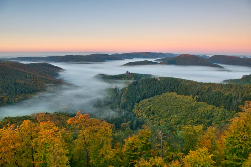 Randonnée Trésor des Vosges du Nord : Circuit des 4 châteaux · Lembach