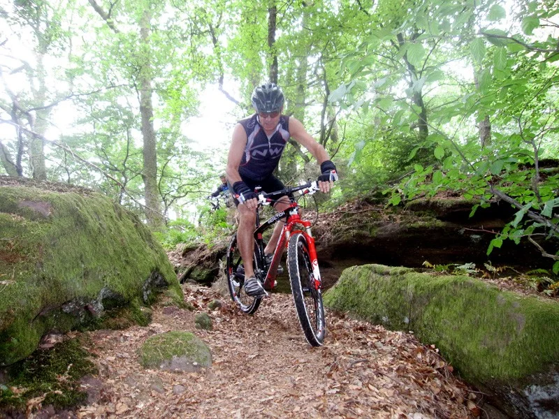 VTT Ascension vers le Rocher Blanc · La Petite-Pierre