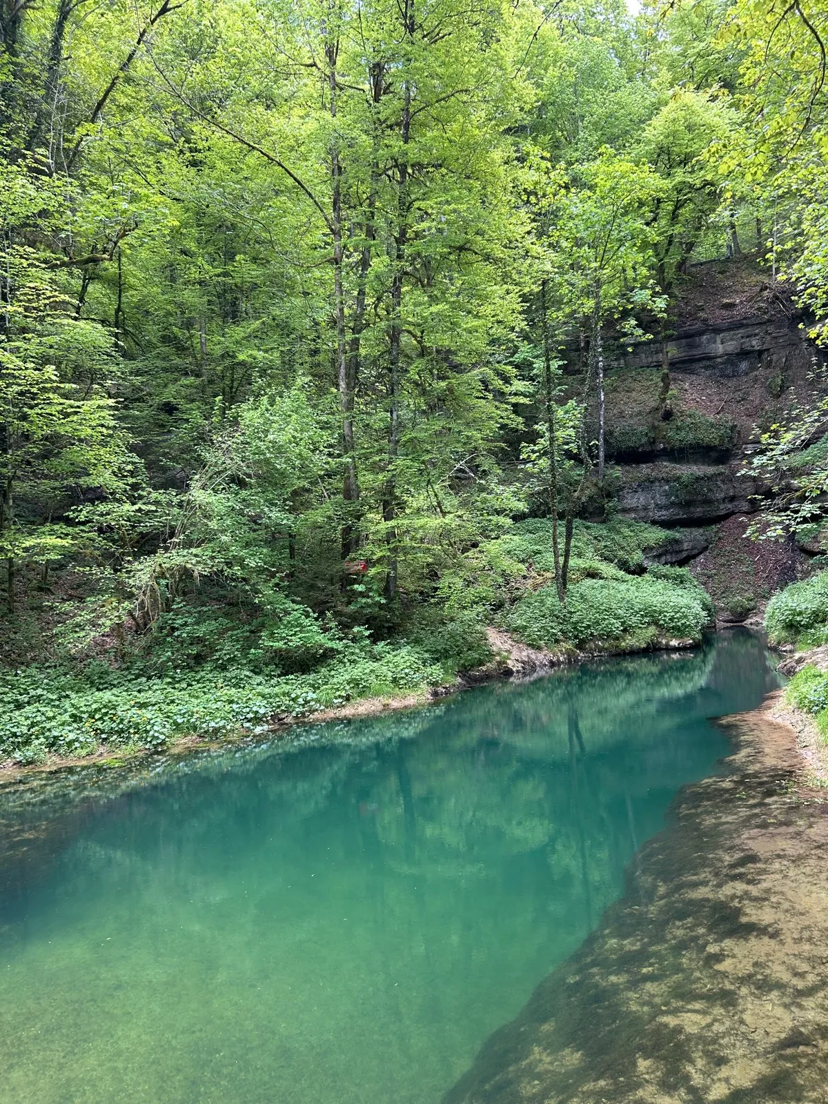 Randonnée Les sources de l’Ain · Conte