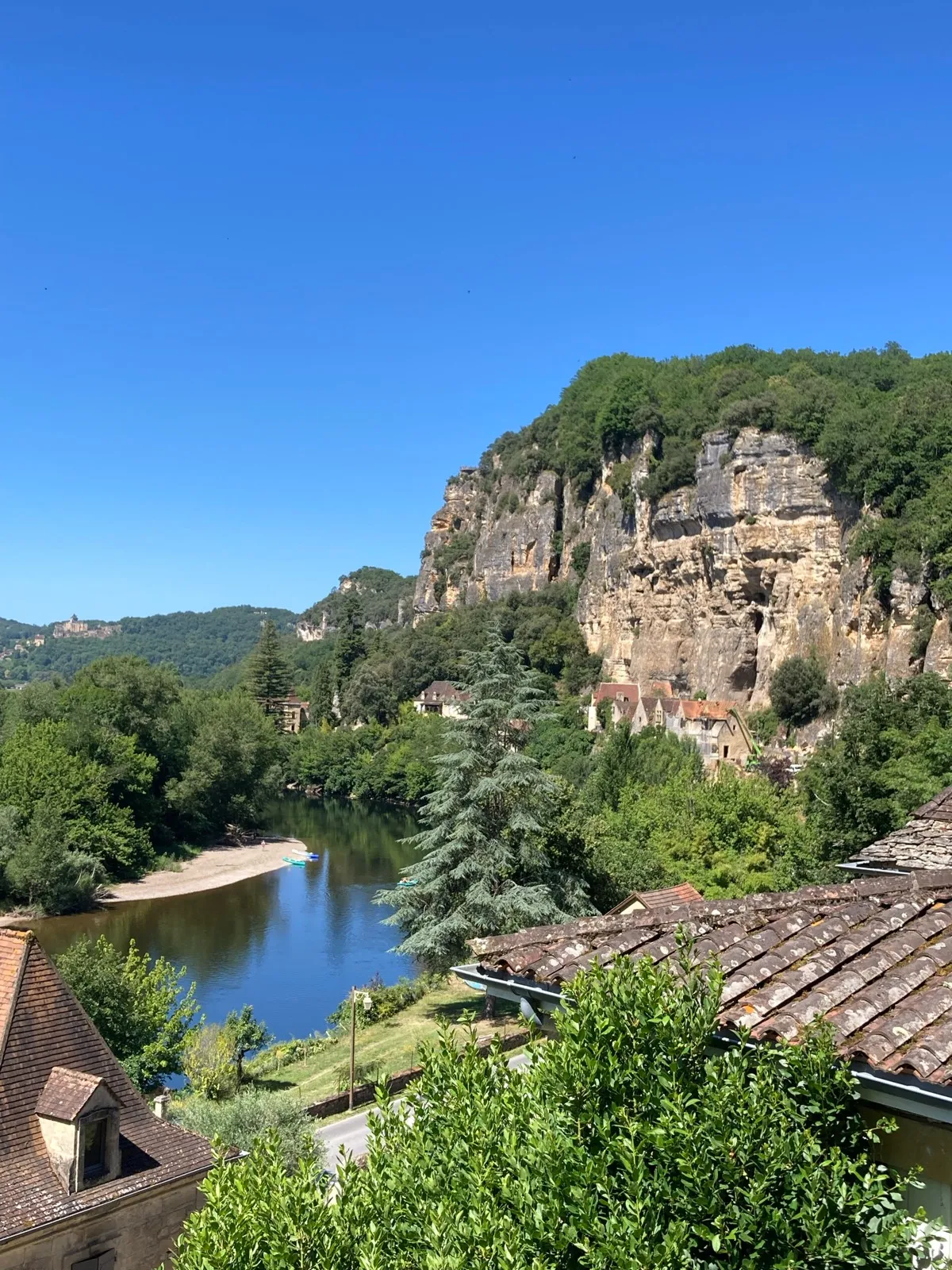 Randonnée La Dordogne touristique à La Roque-Gageac · Vitrac